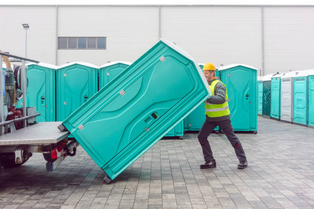 Porta potty delivery and setup in Middleton, ID
